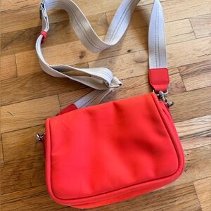 Vibrant Orange Crossbody Bag